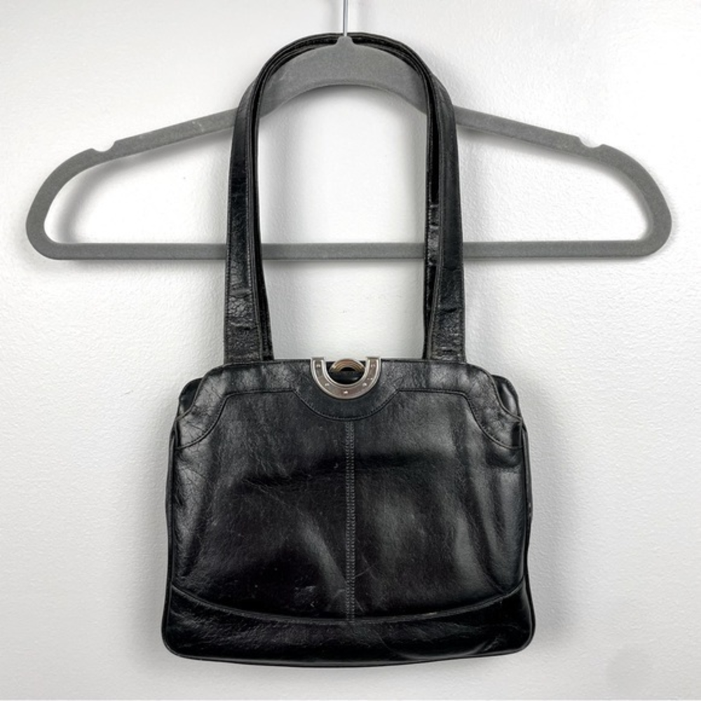 Lou Taylor Vintage Black‎ Handbag